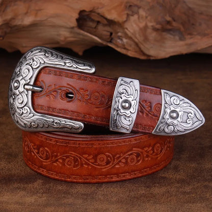 Cowboy Leather Belt